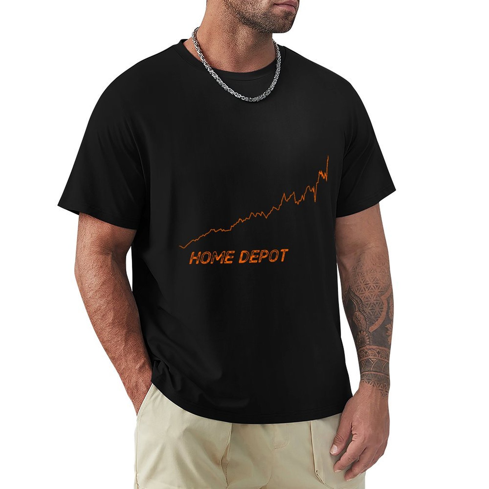 Men'S Fashion Depot - ホームデポ グラフTシャツ 夏のファッション カジュアルTシャツ