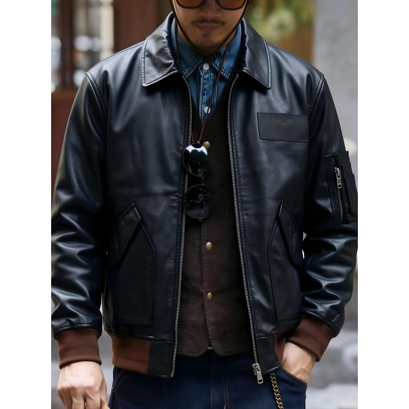 Bomber Jacket Men - 45P ヴィンテージ アビエイター フライトジャケット メンズ アメリカン