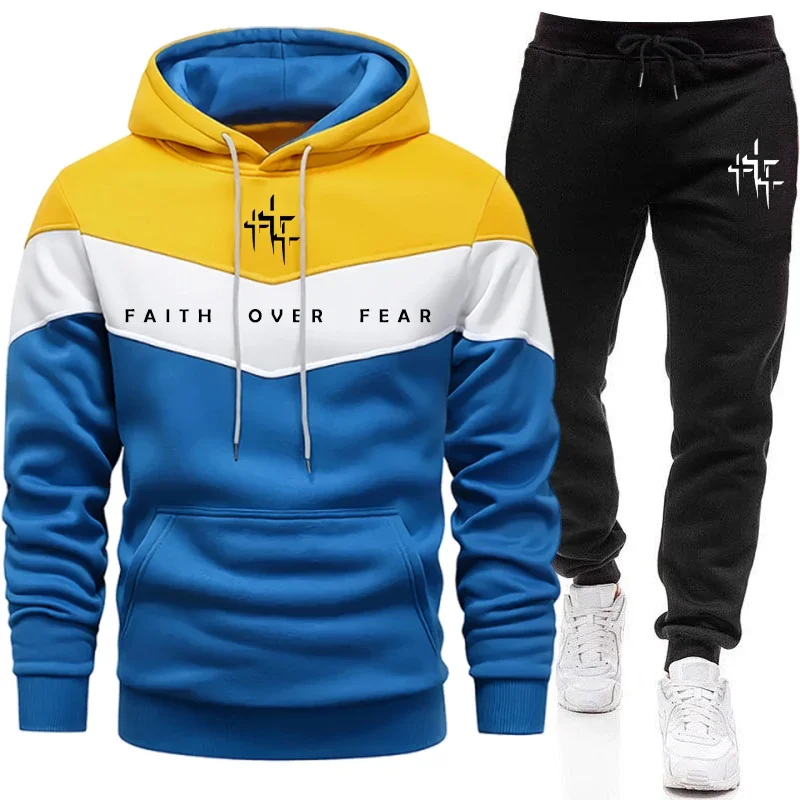 Faith Over Fear メンズ トラックスーツ フー - Men'S Fashion Pants のレビューと価格