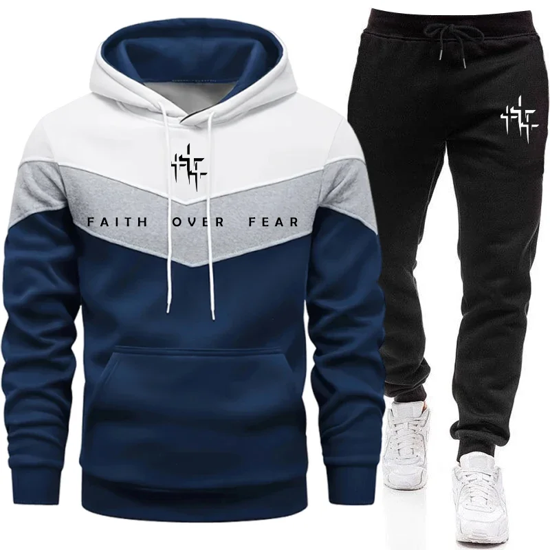 Faith Over Fear メンズ トラックスーツ フー - Men'S Fashion Pants のレビューと価格
