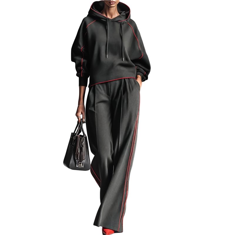 TEXU スウェットセット 女性用 2ピース ラウンジマッチ - Streetwear Hoodie のレビューと価格