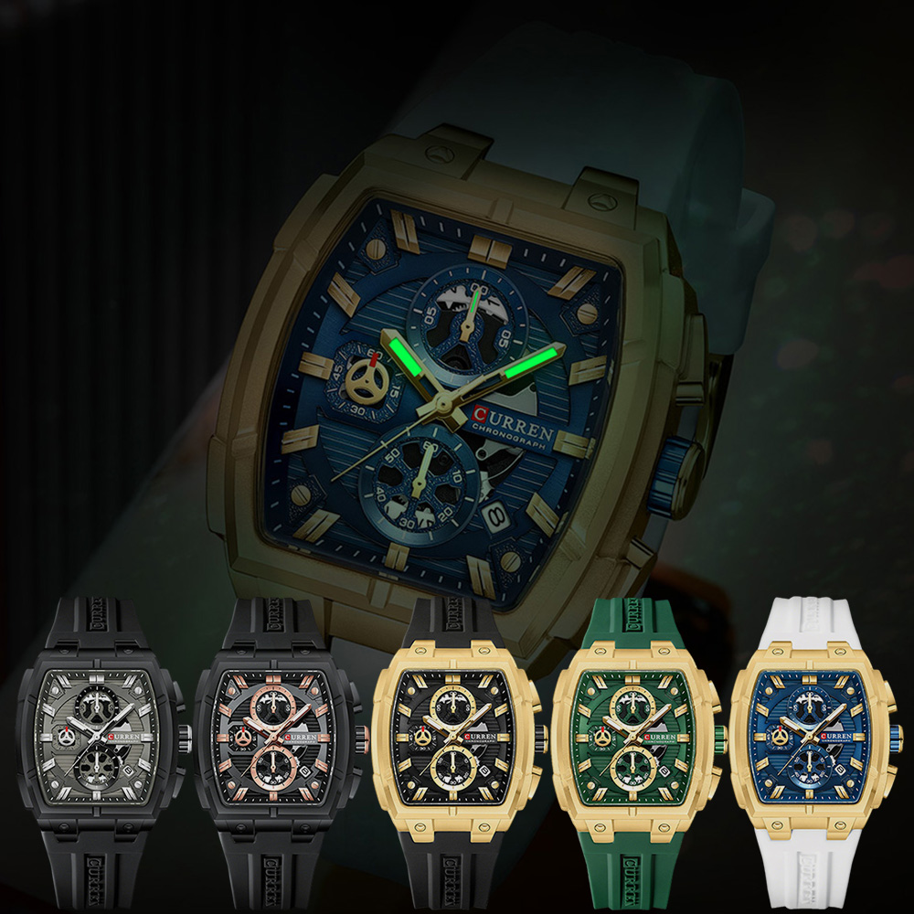 CURREN 高級ヴィンテージ腕時計 メンズ スポーツ クロ - Men'S Fashion Old Money のレビューと価格
