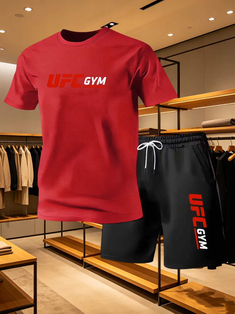 メンズファッション Tシャツ ショートパンツ UFC カジュ - Men'S Fashion Looks のレビューと価格