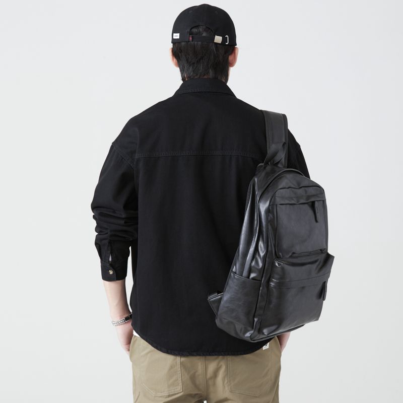 純粋な綿ツーリングシャツ男性春秋ストリートヴィンテージファッ - Mens Fashion Denim のレビューと価格