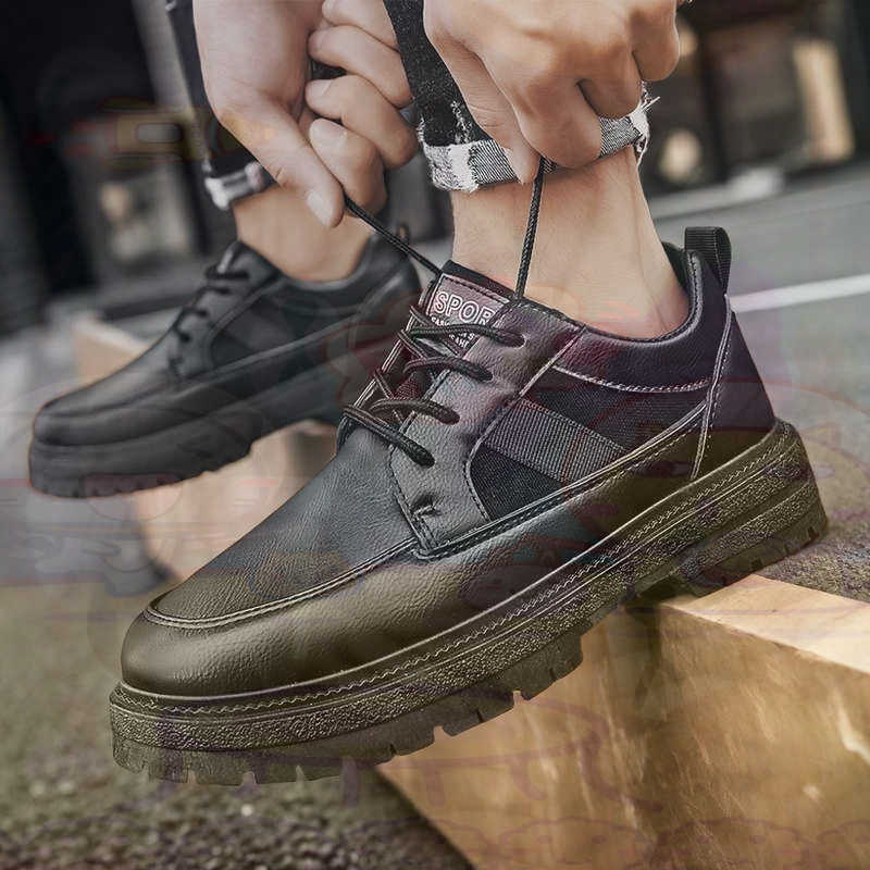 ダーク天然皮革ファッショントレーナーテニスメンズスニーカーフ - Men'S Fashion For Big Guys のレビューと価格