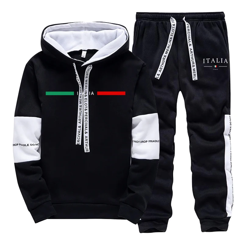 ファッションメンズトラックスーツプリントカジュアルスウェット - Men'S Fashion Pants のレビューと価格