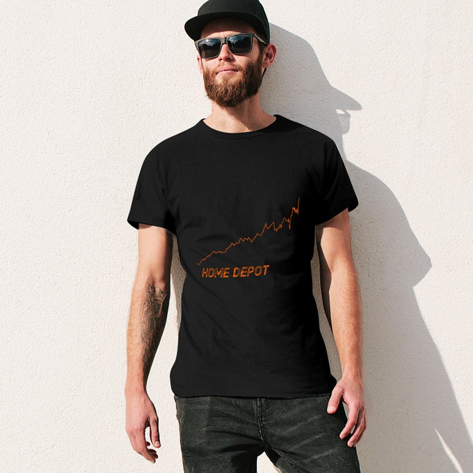 ホームデポ グラフTシャツ 夏のファッション カジュアルTシ - Men'S Fashion Depot のレビューと価格