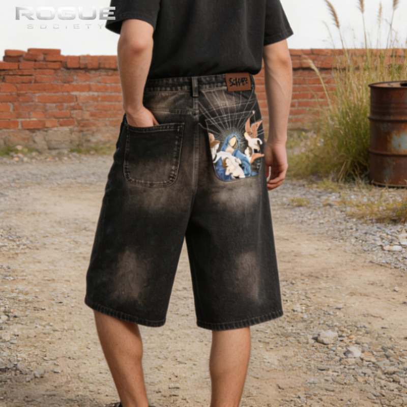 夏のラグジュアリー原宿ジーンズボトムスアメリカンヴィンテージ - Mens Fashion Denim のレビューと価格