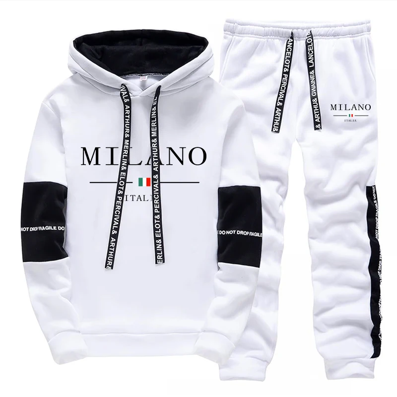 メンズセット/パーカー/パンツ イタリア風トレンドパーカース - Men'S Fashion Tips のレビューと価格