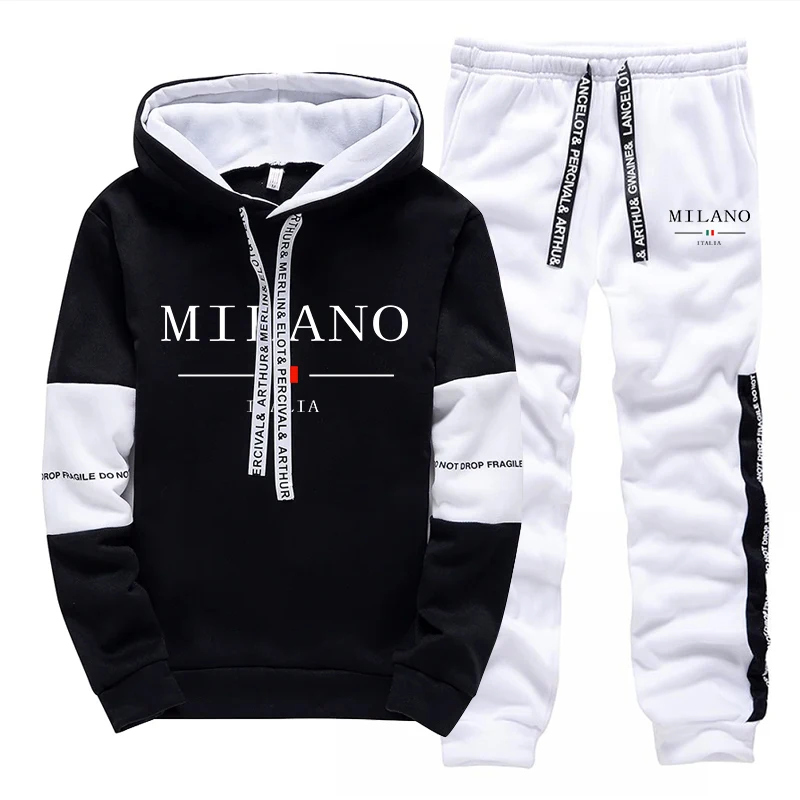 メンズセット/パーカー/パンツ イタリア風トレンドパーカース - Men'S Fashion Tips のレビューと価格