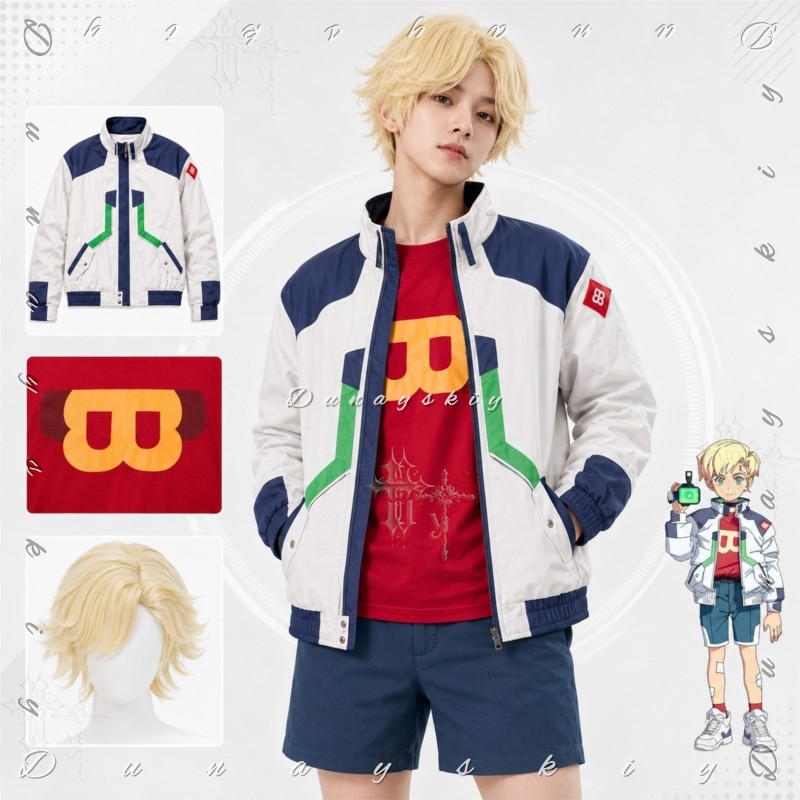 男性カラーブロックボンバージャケットカジュアル服サイバーパン - Bomber Jacket Men のレビューと価格