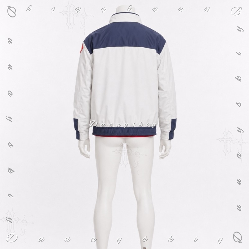 男性カラーブロックボンバージャケットカジュアル服サイバーパン - Bomber Jacket Men のレビューと価格