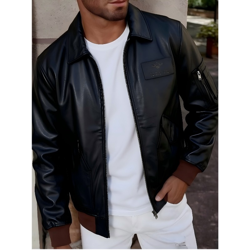 45P ヴィンテージ アビエイター フライトジャケット メン - Bomber Jacket Men のレビューと価格