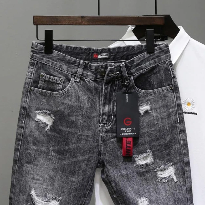 メンズデニムショーツ,黒とグレーのデニムパンツ,伸縮性,ジッ - Mens Fashion Denim のレビューと価格