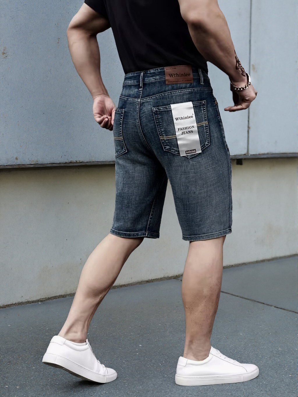 Wthinlee 新しいビジネスメンズジーンズカジュアルスト - Mens Fashion Denim のレビューと価格